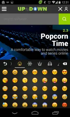 Emoji Keyboard android App screenshot 0